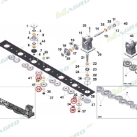 Кольцо нижнее DL045031 0352038