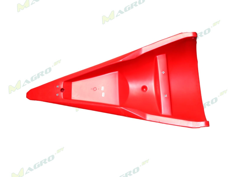 Кожух красный (центральный) 504010, оригинал