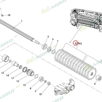 Нож 501063 (501060), аналог