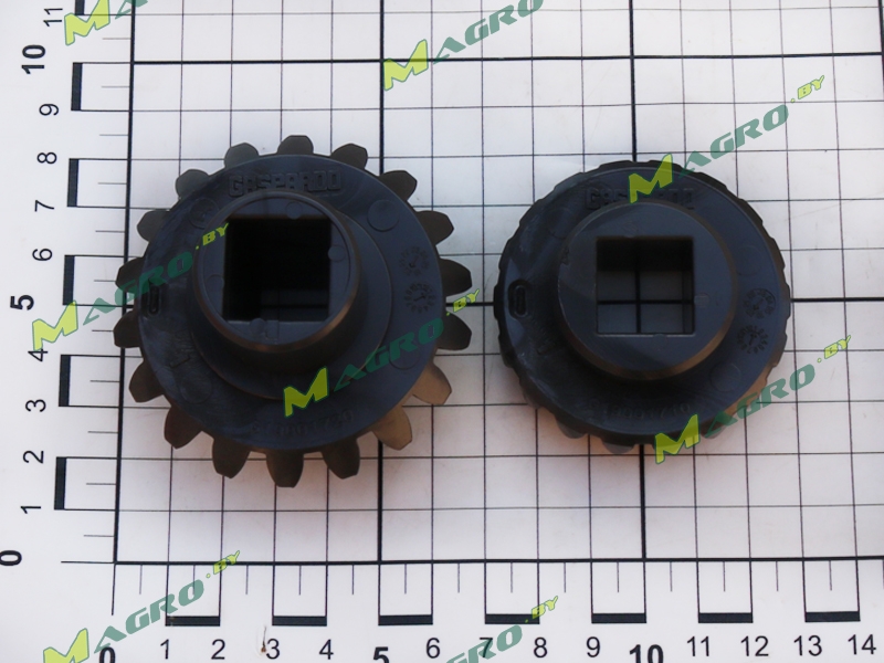 Шестерни конические (комплект 2+2) дозатора удобрений G20860126R, (РФ/тендер), аналог