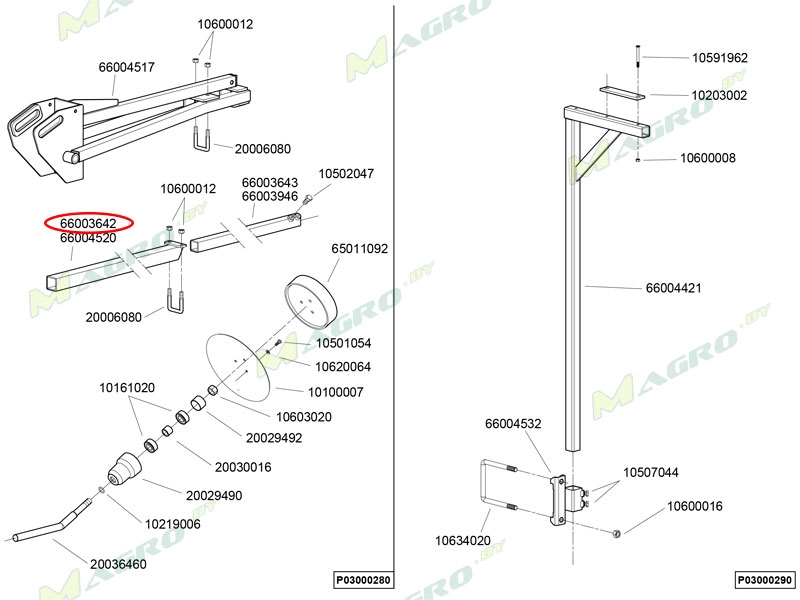 Кронштейн маркера 4955.2 (65103642), оригинал