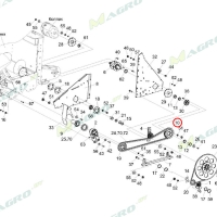 Звездочка КЗК 0500607 ( 1.307.496 )