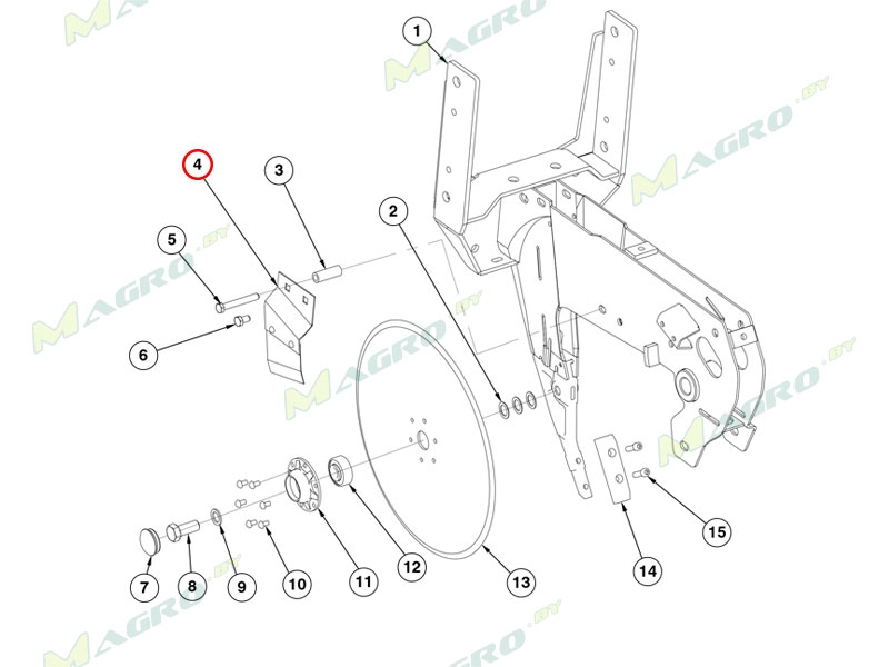 Чистик G26443B (AA26443; GA2012R), Китай