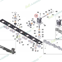 Корпус редуктора 6052014, 2010917 (B0600100101M), аналог, CMR