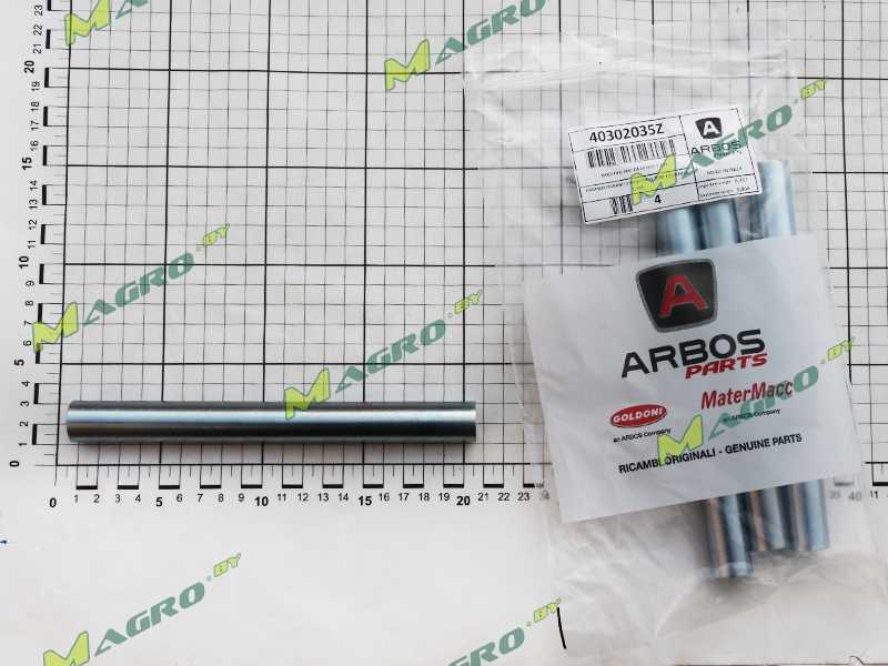 Втулка DE20.0 DI 15 L 193 40302035Z (40382035, 40392035) длинная паралл.сторона кронштейна