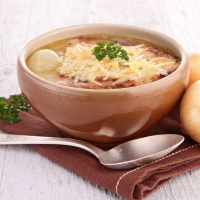 Луковый суп с пивом