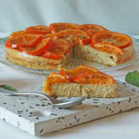 Пирог с рикоттой и мандаринами