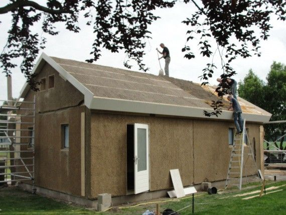 Строительство домов из конопли - экологично, выгодно и полезно для здоровья