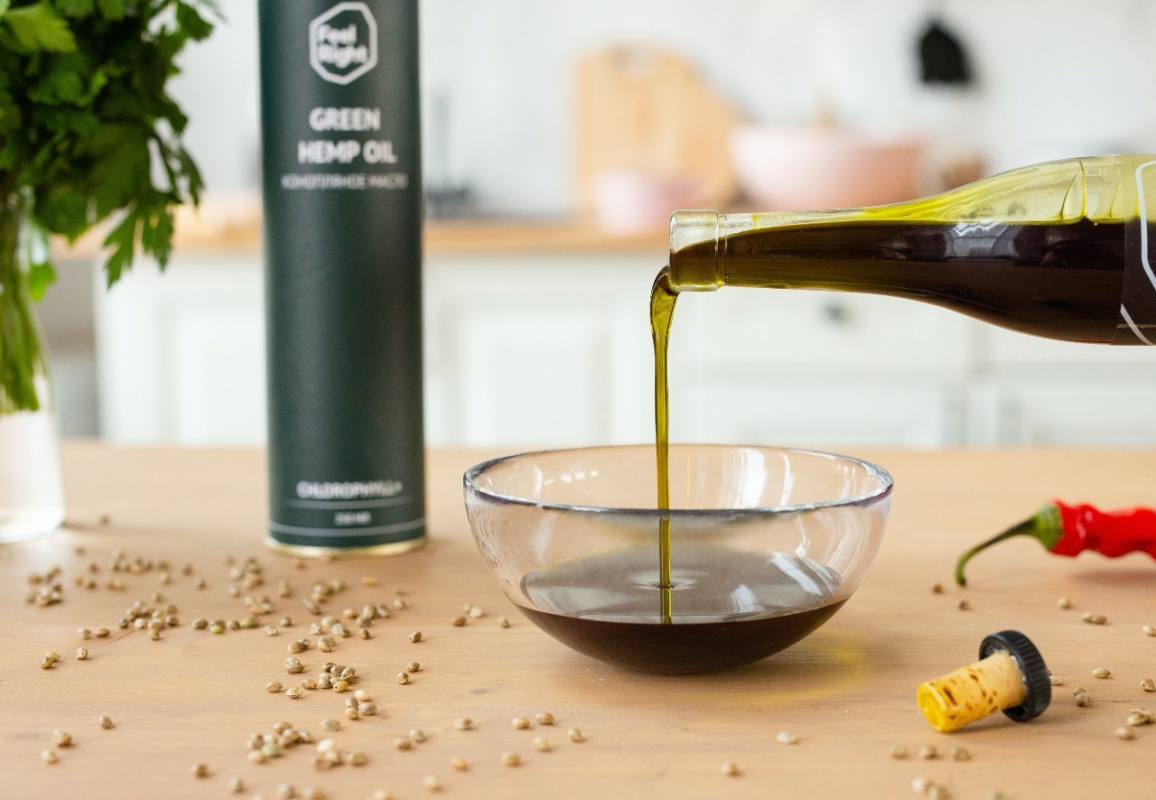 Масло конопляное FeelRight Green, 250 мл