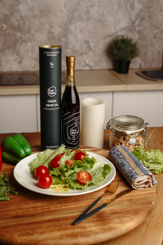 Масло конопляное FeelRight Green, 250 мл