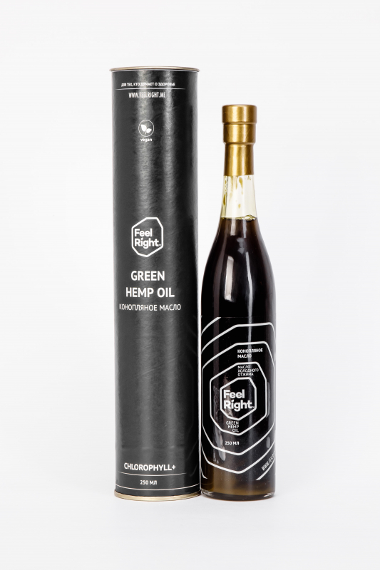 Масло конопляное FeelRight Green, 250 мл