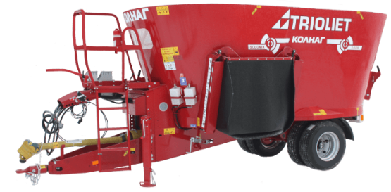 Смеситель-кормораздатчик Trioliet Solomix 2 12ZK New Edition