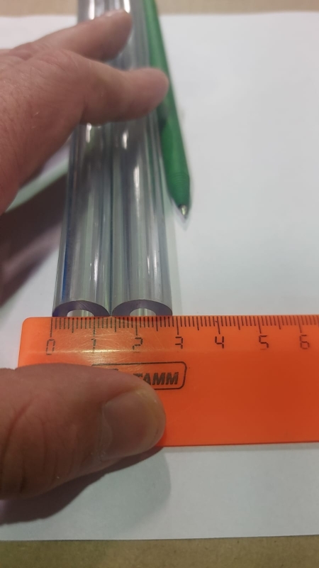 Шланг двойной вакуумный AS 7*2, бухта 30 м.