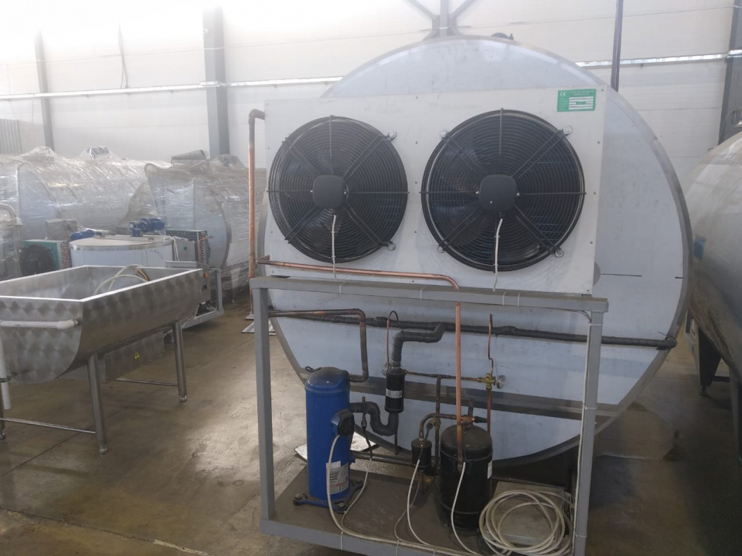 Охладитель молока закрытого типа ОМЗТ 14000