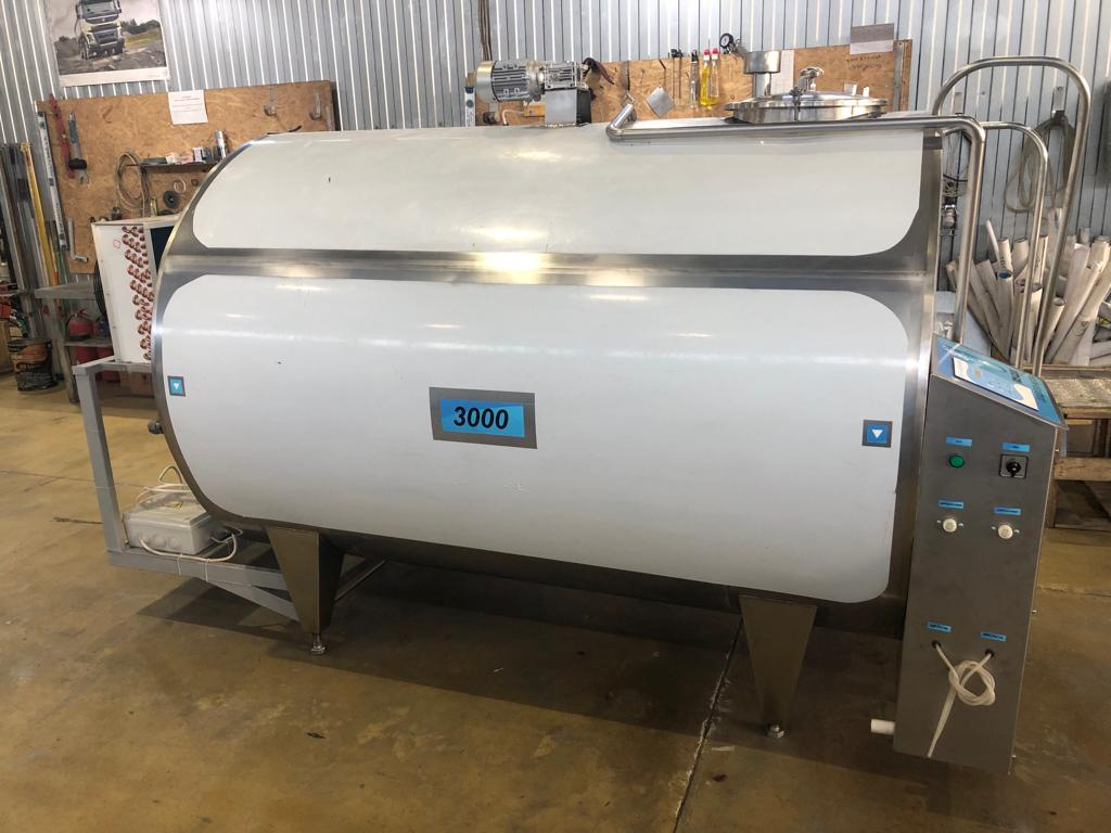 Охладитель молока закрытого типа ОМЗТ 3000