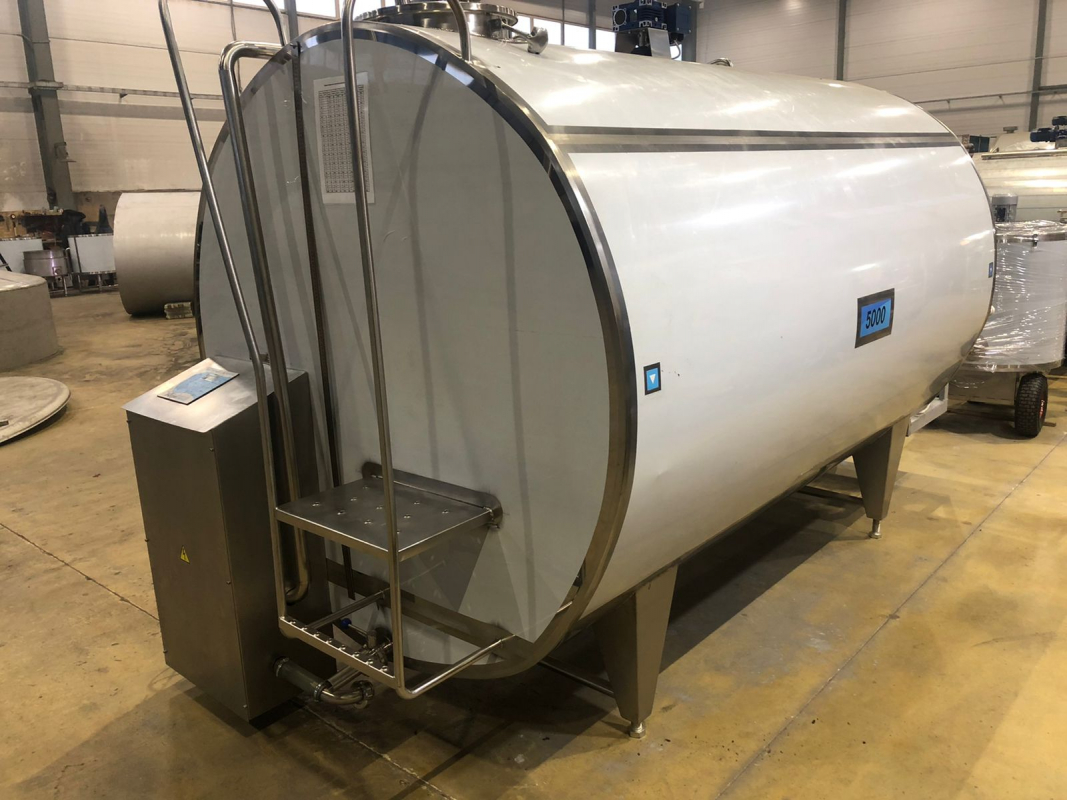 Охладитель молока закрытого типа ОМЗТ 5000