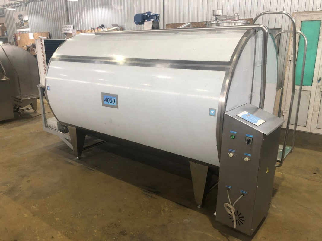 Охладитель молока закрытого типа ОМЗТ 4000