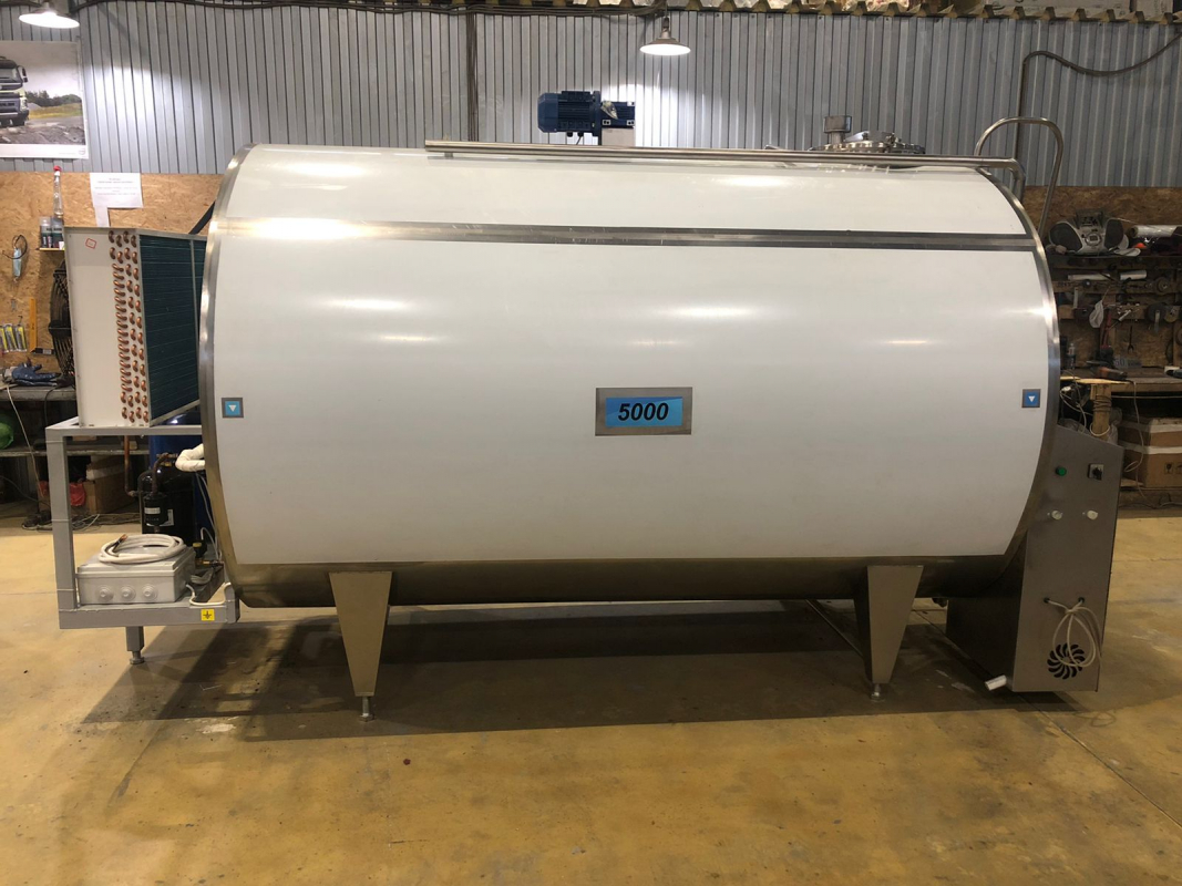 Охладитель молока закрытого типа ОМЗТ 5000