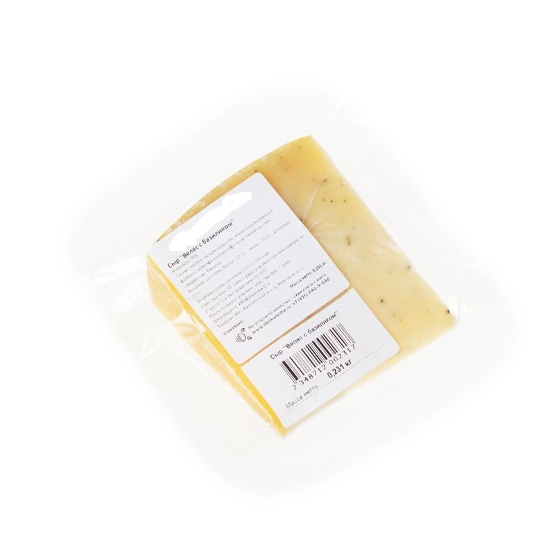 Сыр "Велес с базиликом"