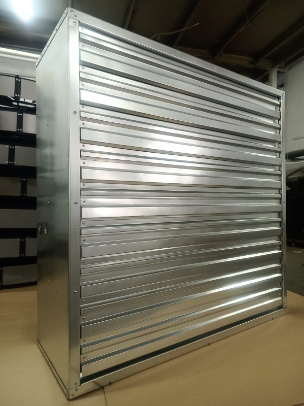 Вентилятор осевой вытяжной с жалюзи BO(g)-D-800