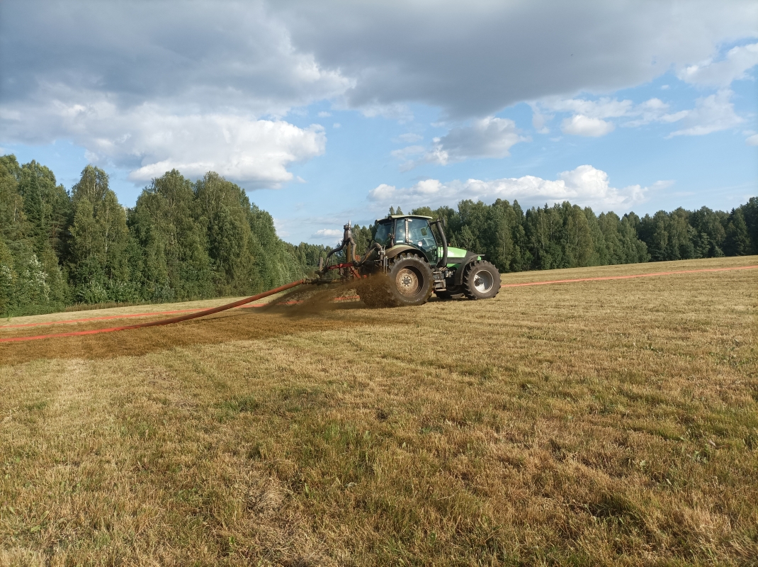 ​Шланговая система внесения органических удобрений (навоза)