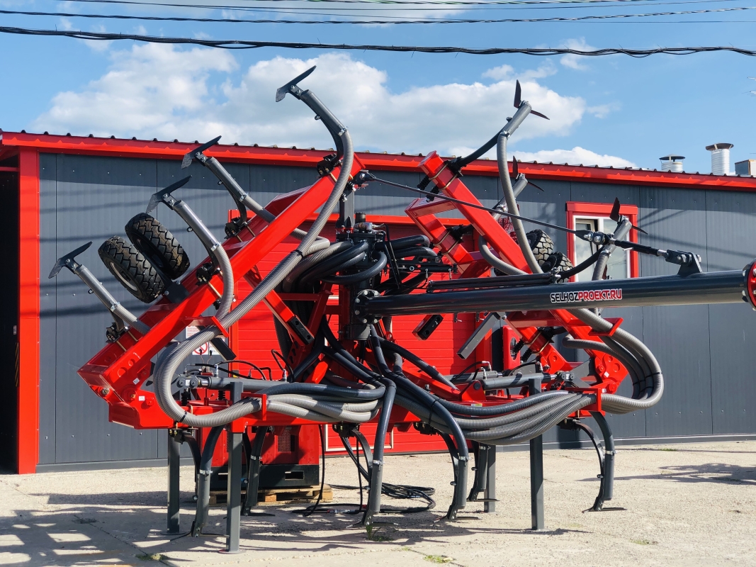 ​Шланговая система внесения органических удобрений (навоза)