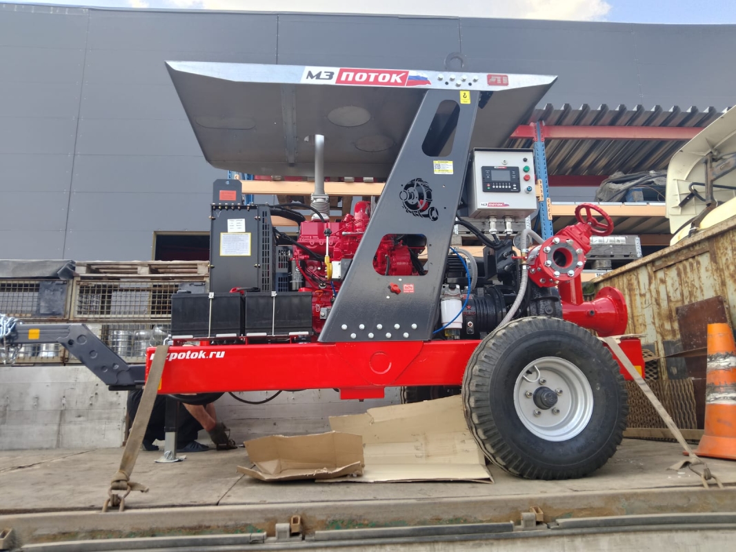 Дизельная насосная станция / установка для дождевальной машины К210