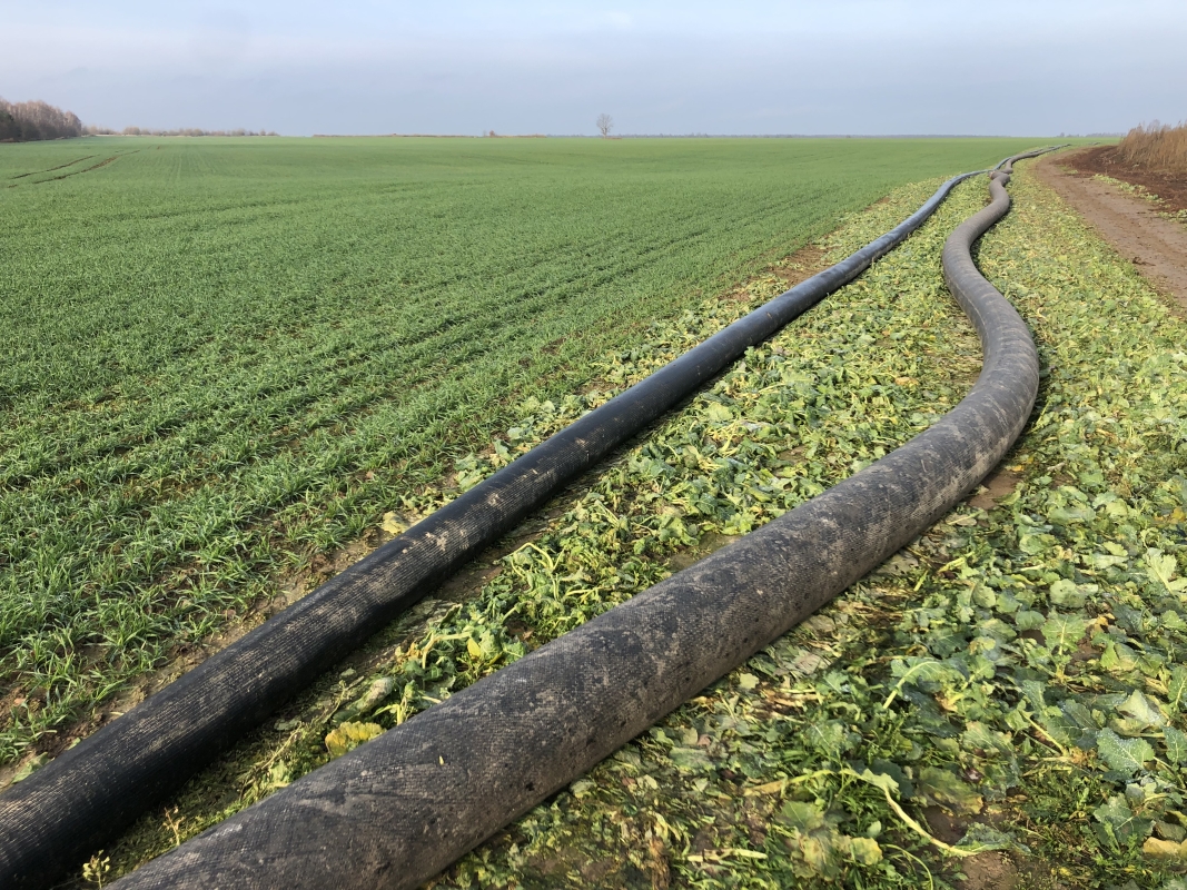 ​Шланговая система внесения органических удобрений (навоза)