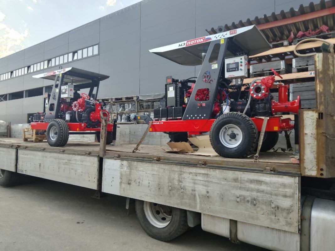 Дизельная насосная станция / установка для дождевальной машины К210