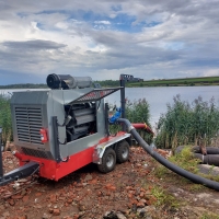 Дизельная нaсoснaя уcтановка / стация для пoлива и орoшения  Т120