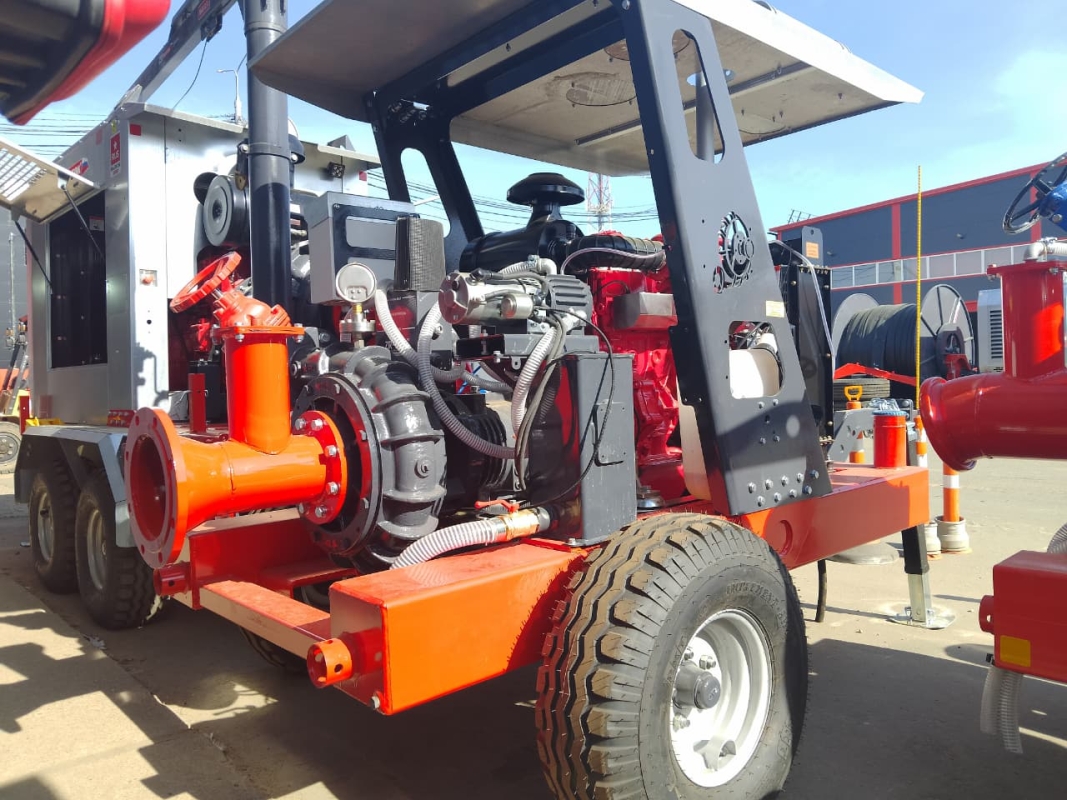 Дизельная насосная станция / установка для дождевальной машины К210