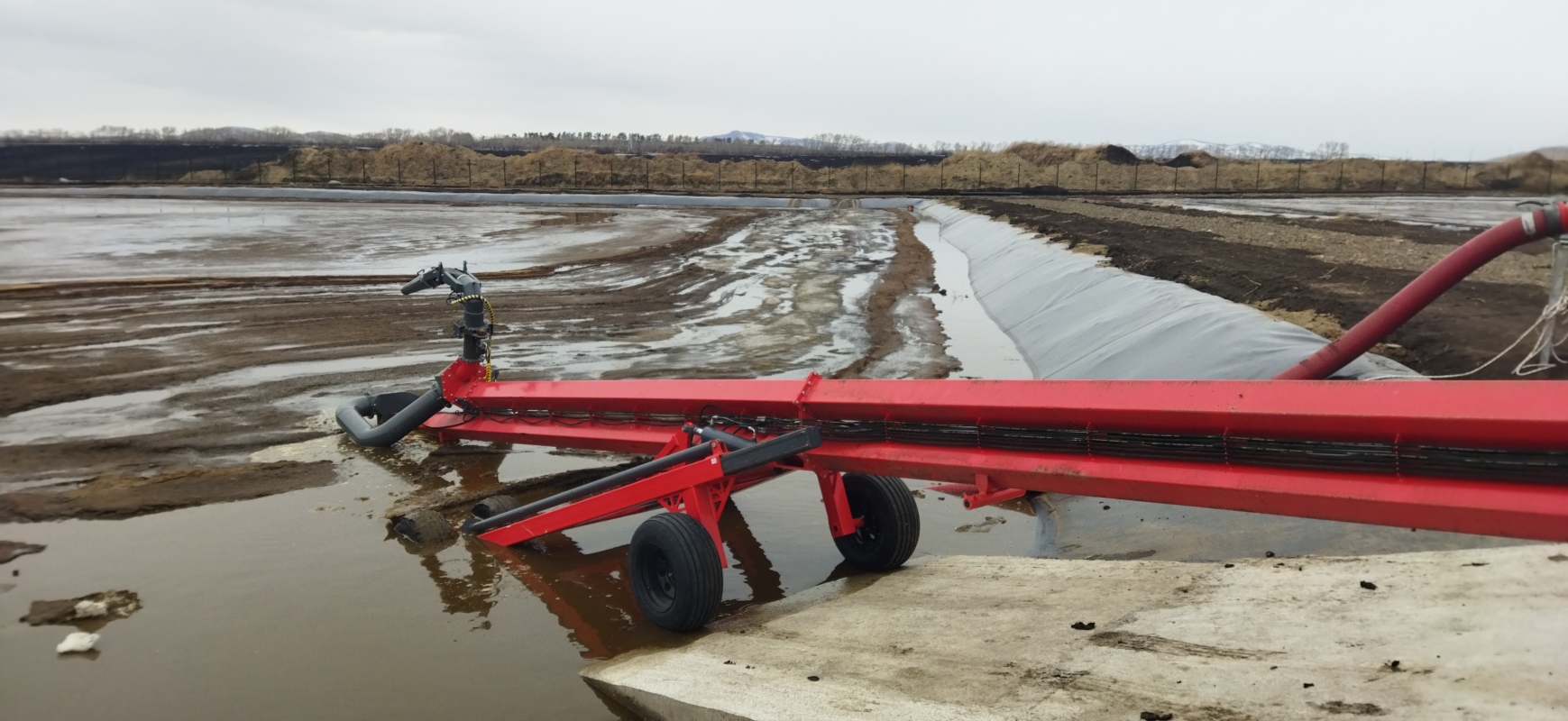 ​Шланговая система внесения органических удобрений (навоза)
