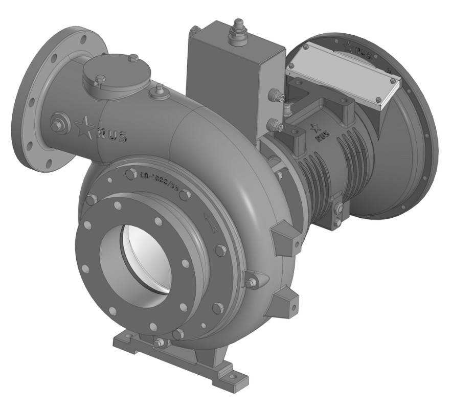 Центробежный насос Zvezda RUS C8 1000/55 SAE3