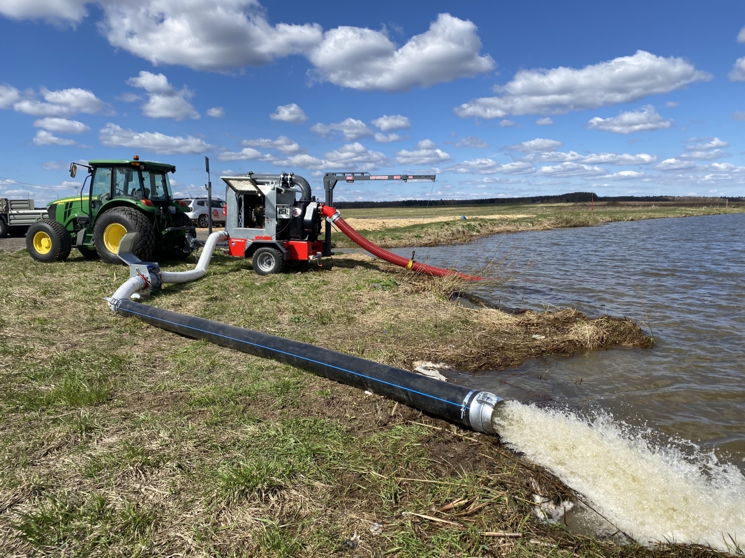 ​Шланговая система внесения органических удобрений (навоза)