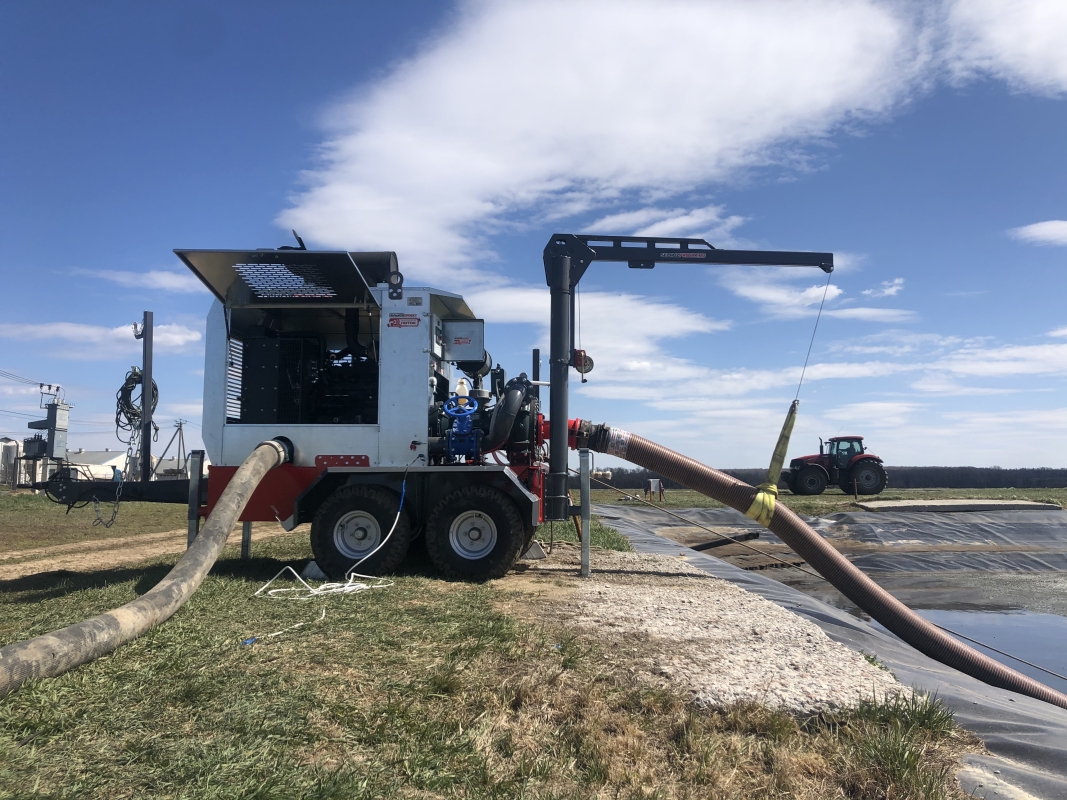 ​Шланговая система внесения органических удобрений (навоза)