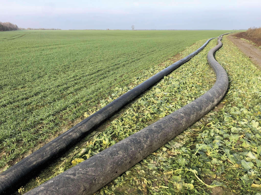 Плоскосворачиваемый напорный шланг / магистральный рукав NBR