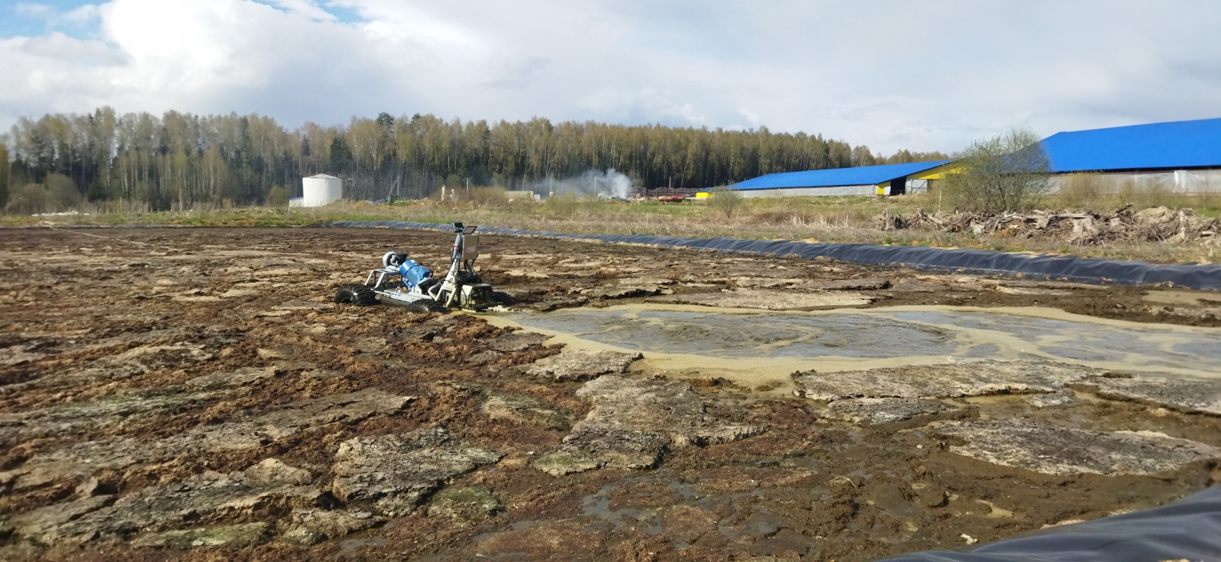 ​Шланговая система внесения органических удобрений (навоза)