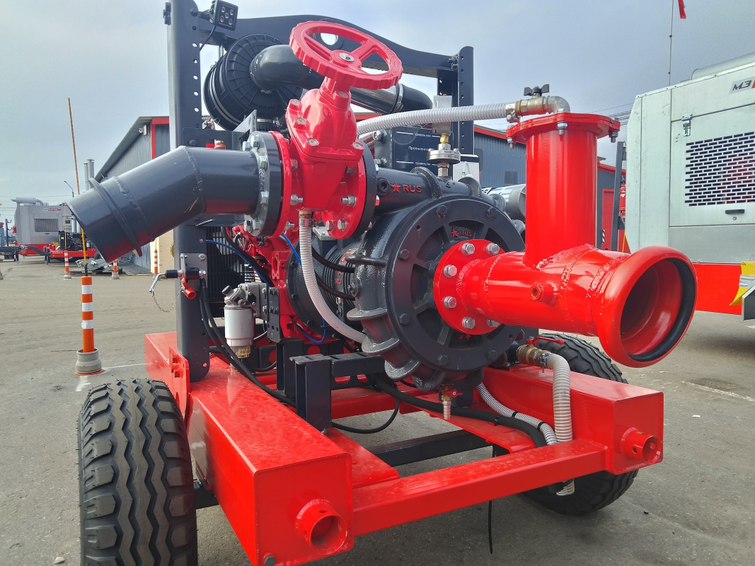 Дизельная насосная станция / установка для дождевальной машины К210