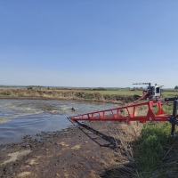 Лагунный миксер (мешалка) для навоза с приводом от ВОМ трактора