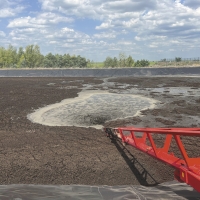 Лагунный миксер (мешалка) для навоза с приводом от ВОМ трактора