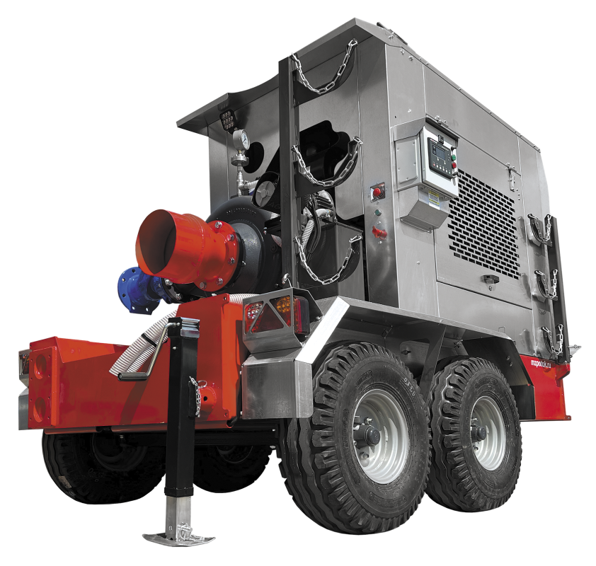 Дизельная нaсoснaя уcтановка / стация для пoлива и орoшения  Т120