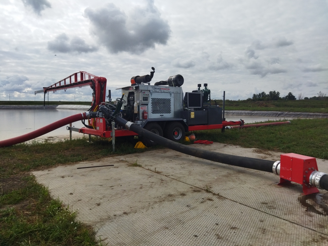 ​Шланговая система внесения органических удобрений (навоза)