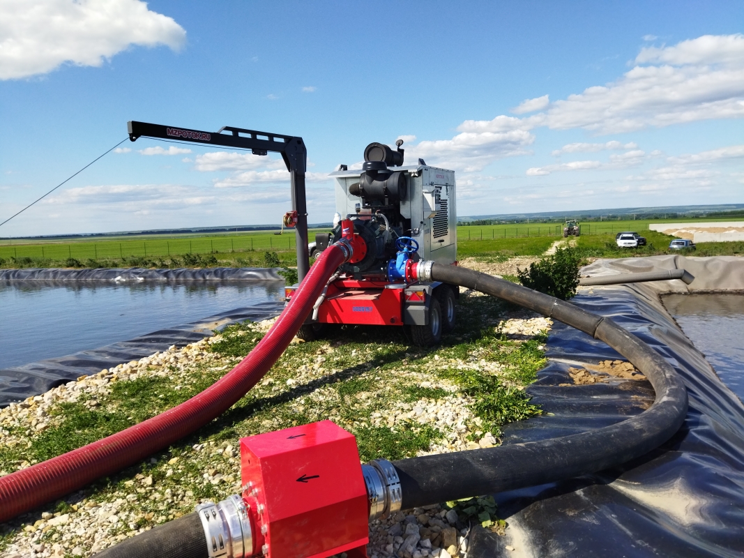 ​Шланговая система внесения органических удобрений (навоза)