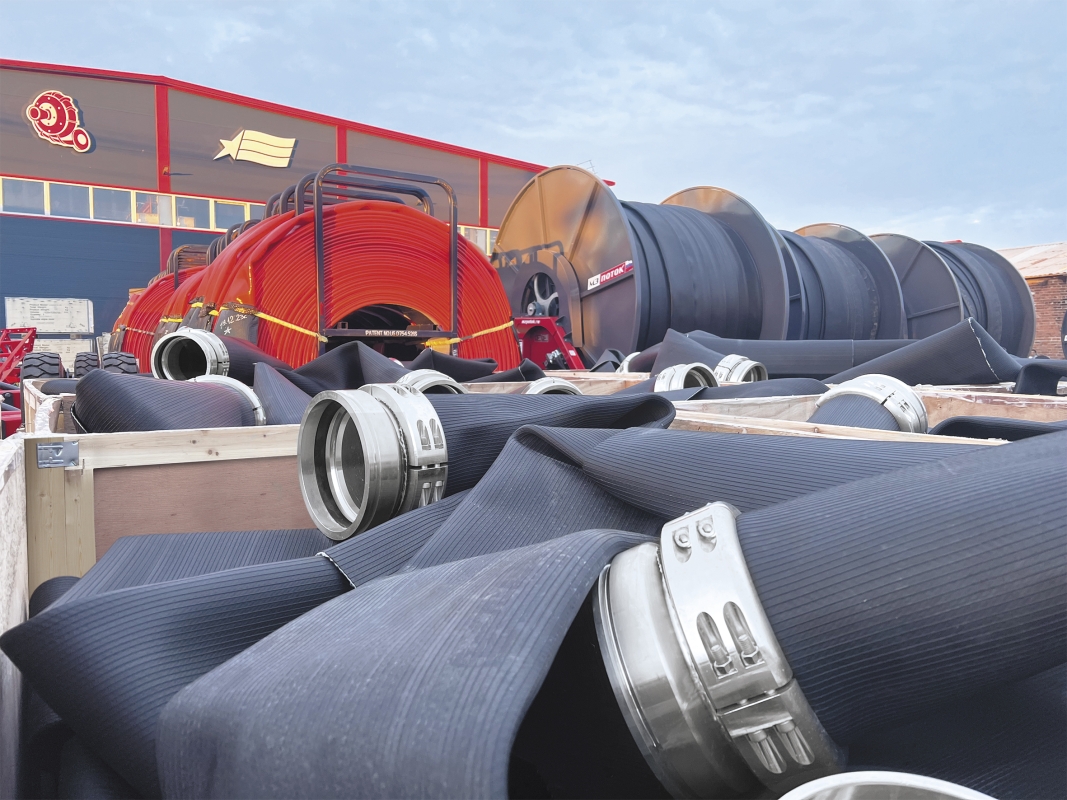 Плоскосворачиваемый напорный шланг / магистральный рукав NBR