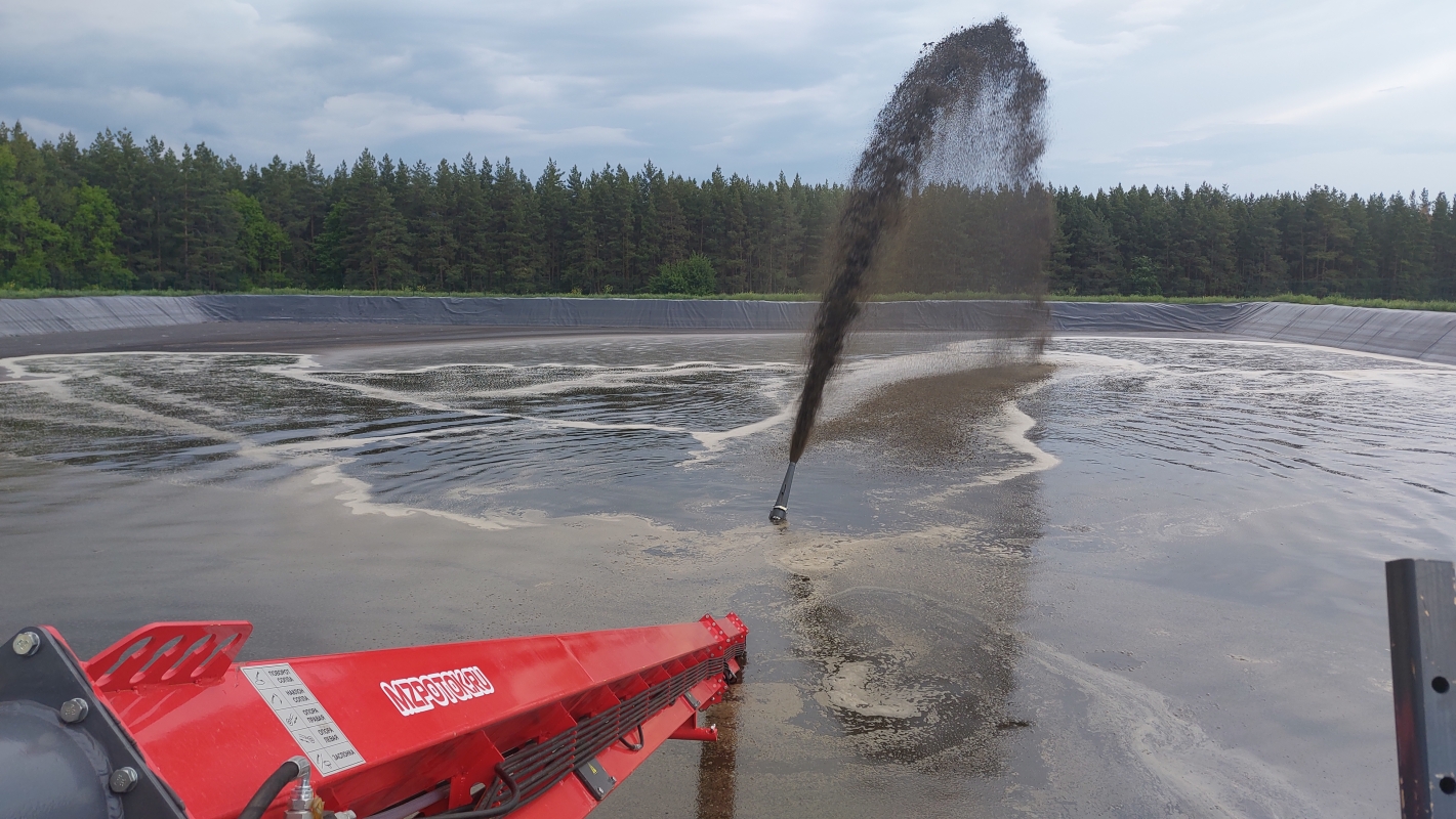 ​Шланговая система внесения органических удобрений (навоза)