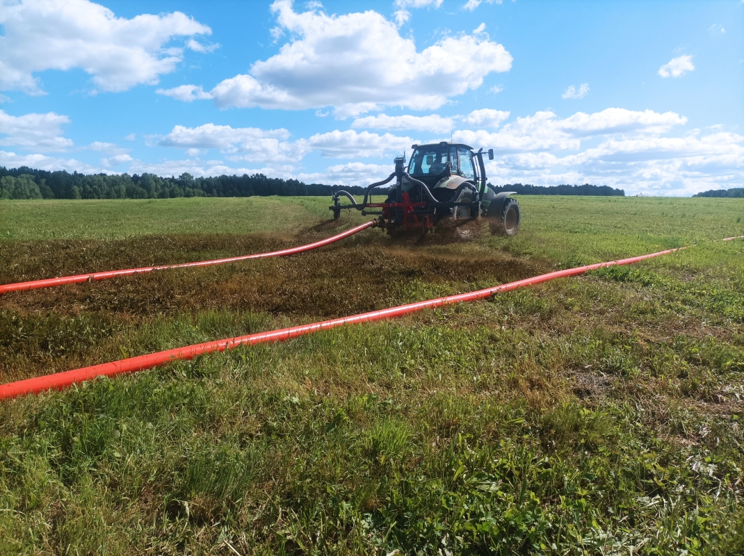 ​Шланговая система внесения органических удобрений (навоза)