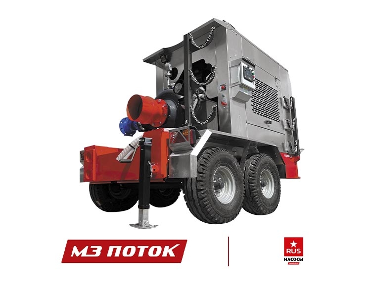 Насосная станция DNS.SHP-2 T120 (Насос Zvezda  RUS C6-800/160 SDEC 12)
