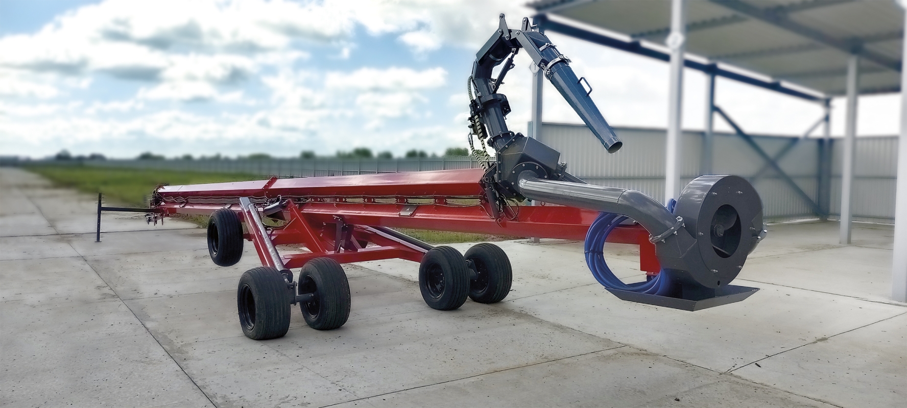 Помпа лагунная прицепная для перемешивания жидкого навоза