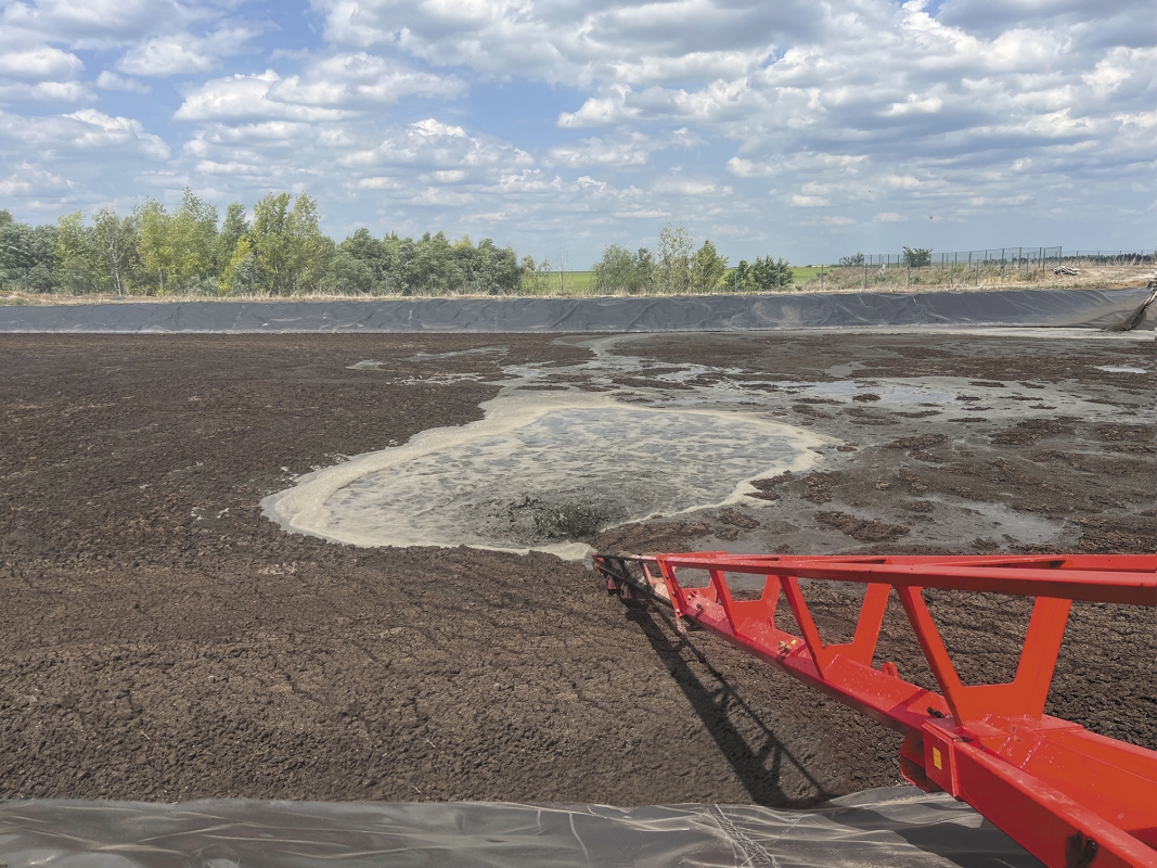 Лагунный миксер (мешалка) для навоза с приводом от ВОМ трактора