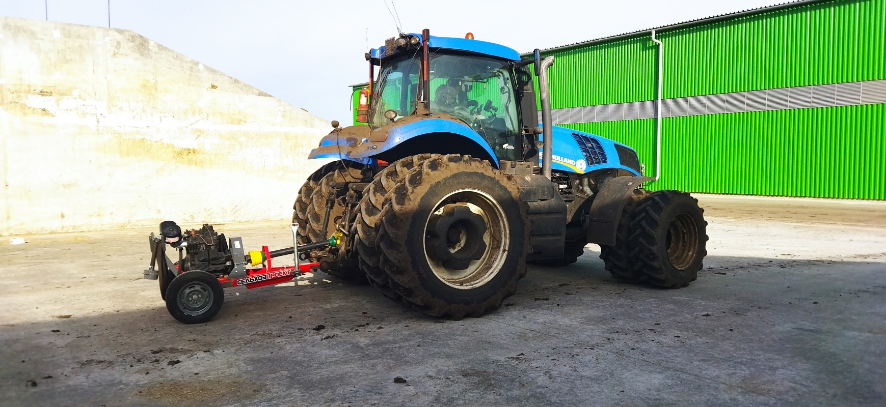 ​Шланговая система внесения органических удобрений (навоза)